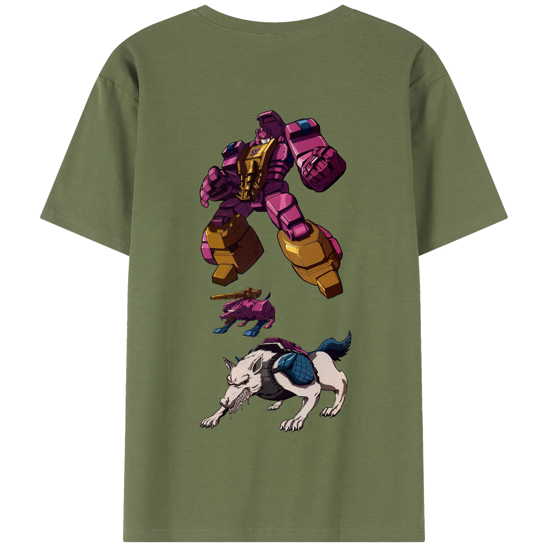 （画像用）  綿100％半袖Tシャツ（背面プリント）